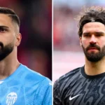 Giorgi Mamardashvili dan Alisson Becker Kiper liverpool temp