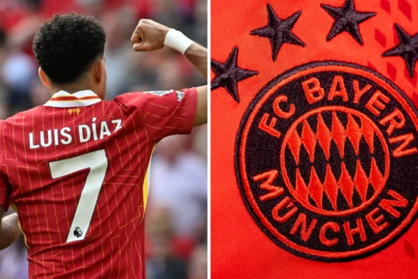 Bayern Munich Liverpool Luis Diaz temp