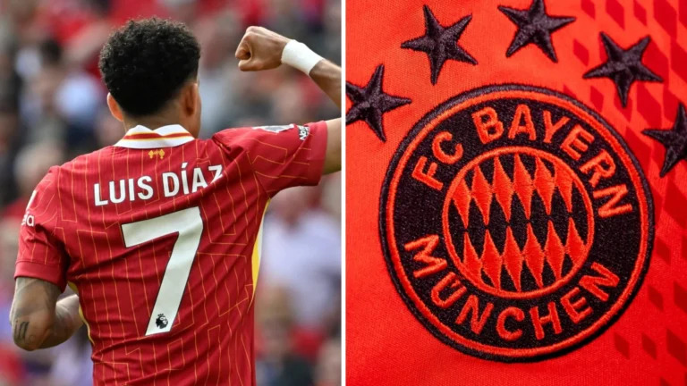 Bayern Munich Liverpool Luis Diaz temp