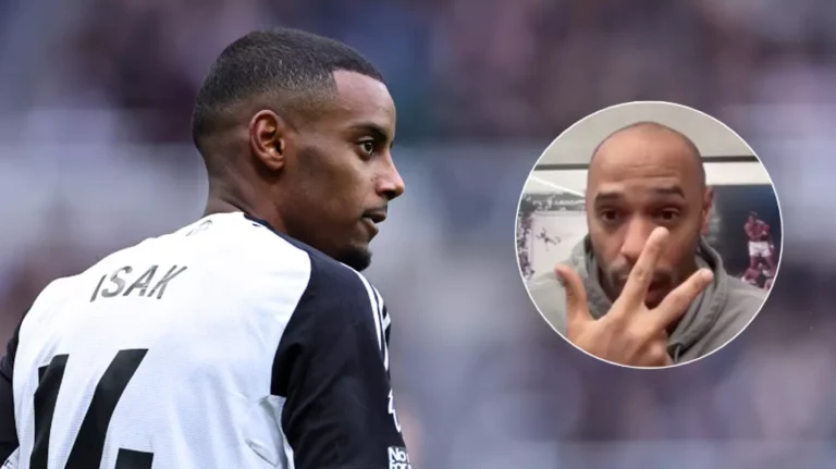 Dukungan Thierry Henry terhadap Alexander Isak Transfer Liverpool temp