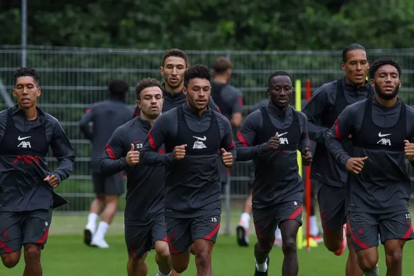Pertandingan Persahabatan Pra Musim Pertama Liverpool temp