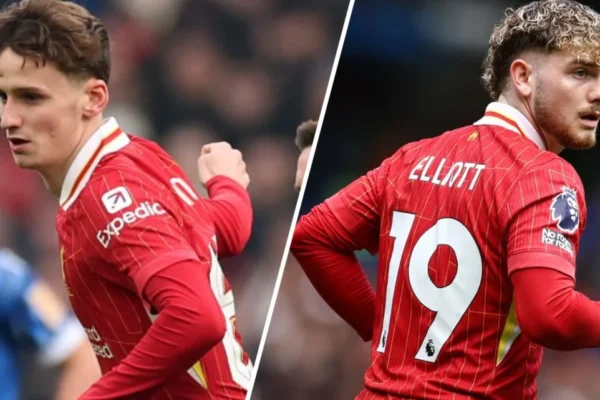 Pesan Penuh Haru Harvey Elliott kepada Tyler Morton Liverpool temp