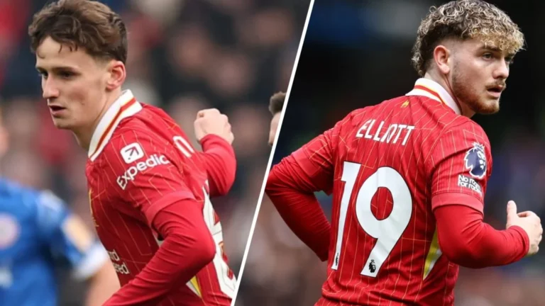 Pesan Penuh Haru Harvey Elliott kepada Tyler Morton Liverpool temp